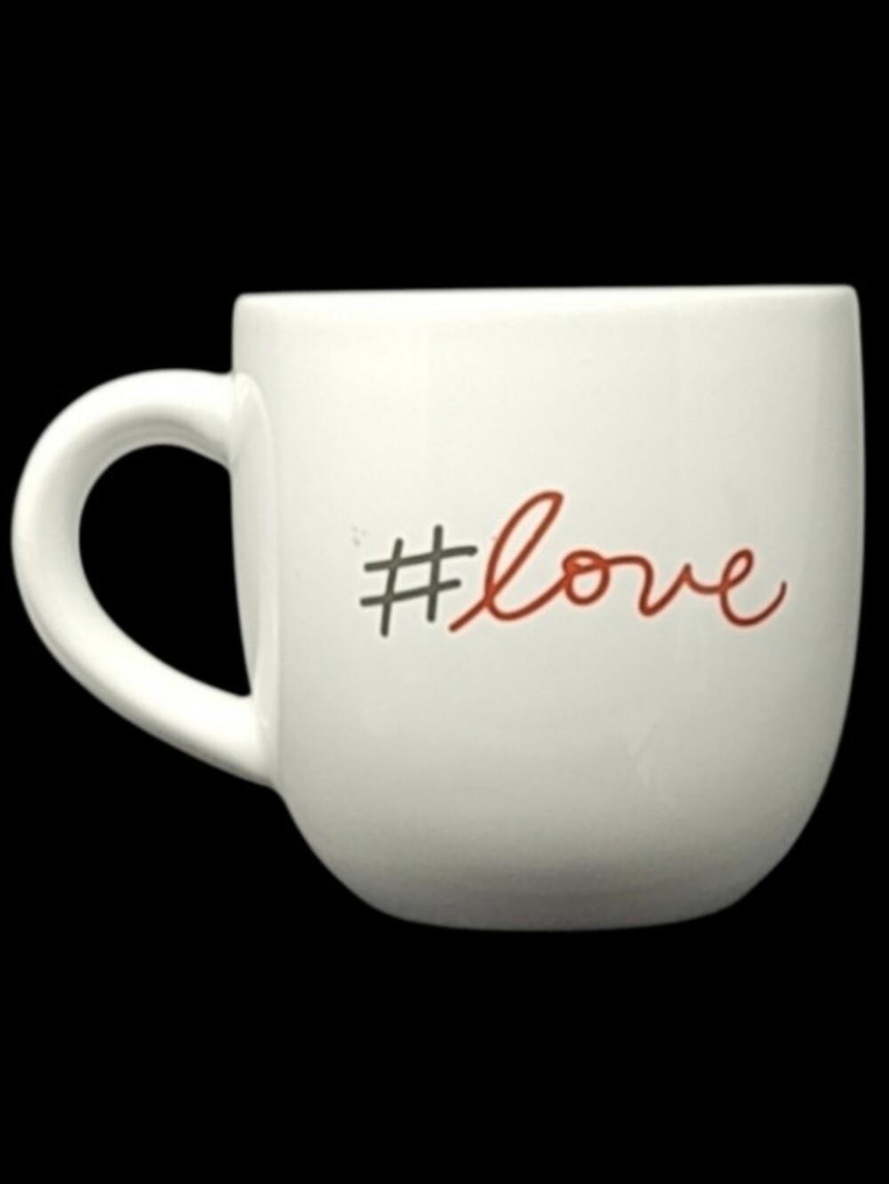 HEART STONEWARE "#LOVE"